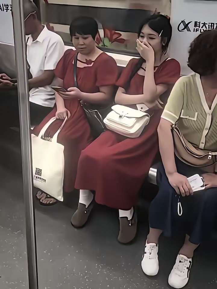 大姨：什么档次和我穿一样的衣服？