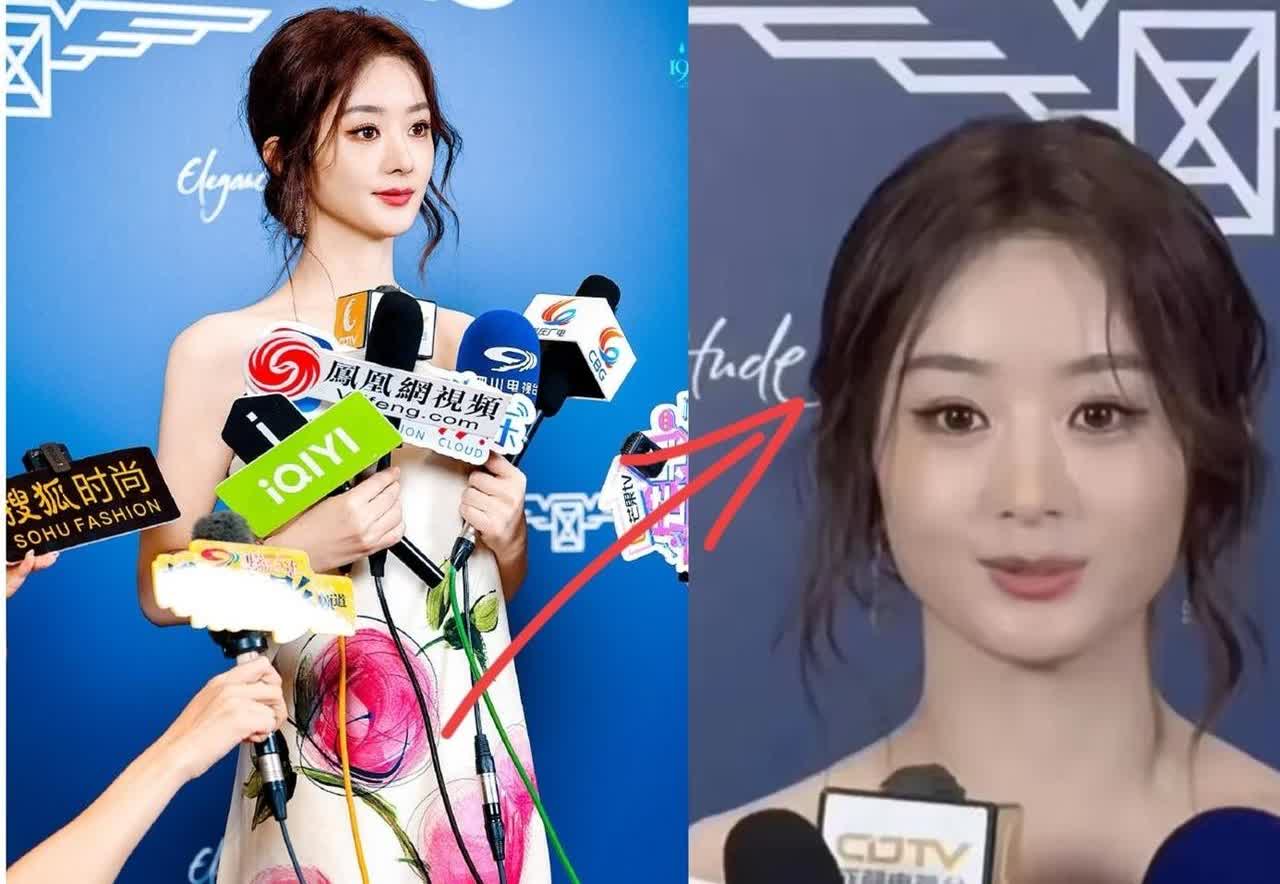 赵丽颖这条裙子

好不好看根本不值得关心。

现在她有个最大的问题是——