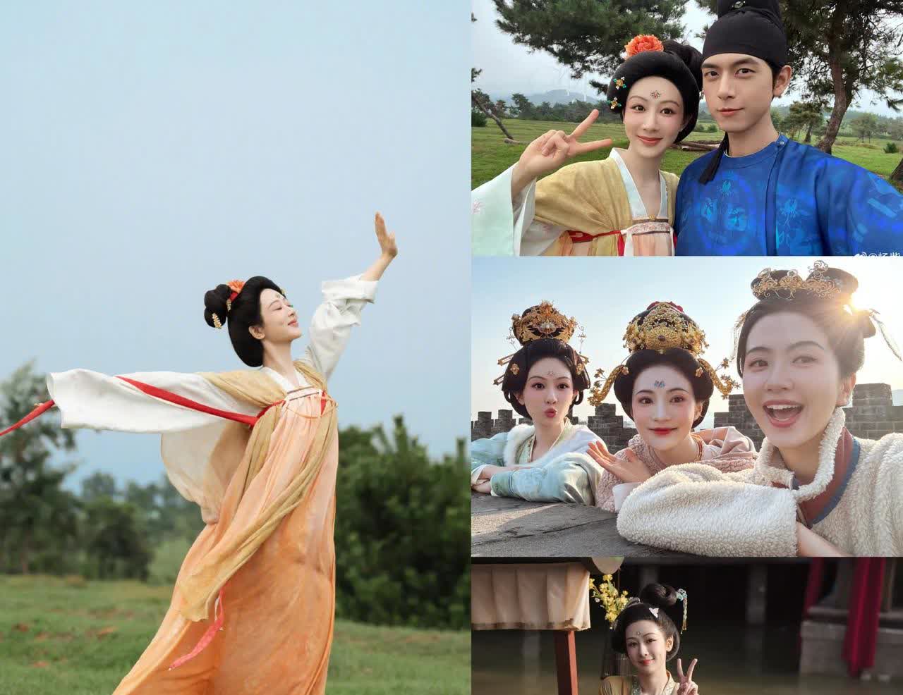 杨紫你胆子也太大了吧，
《锦绣芳华》收官，你发小作文也就罢了，发美照也没问题，
