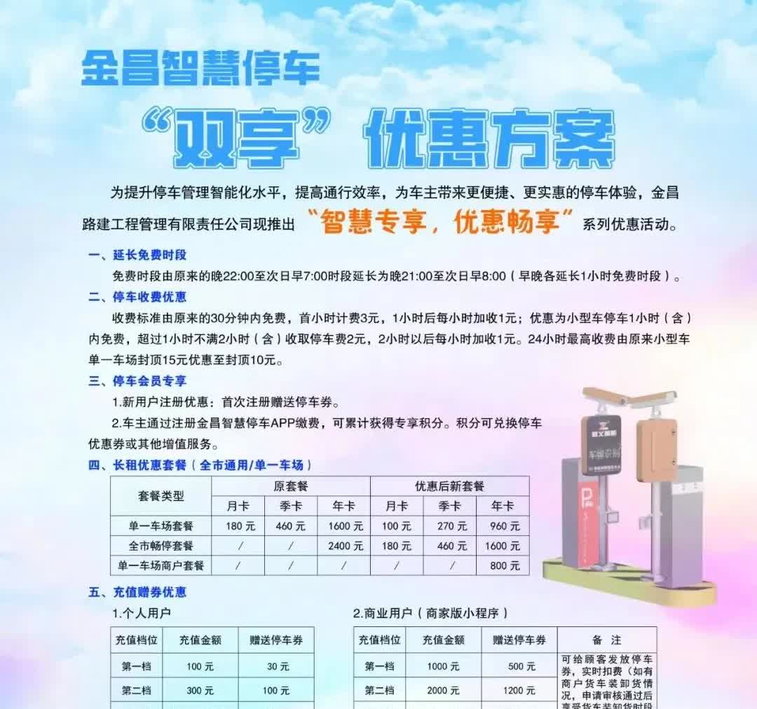 停车费的政策有了变化
所有的价格相对都低了一点
 这是抗挣下的妥协
现在这
