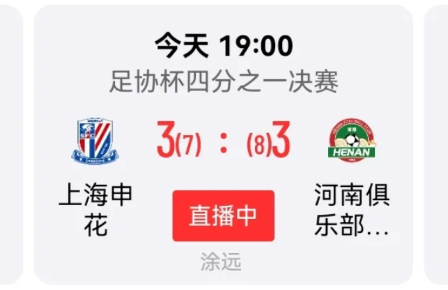徐浩阳跟汪海健是今天输球的最大罪人！

申花输的不怨！刘诚宇第二次倒在关键的点球