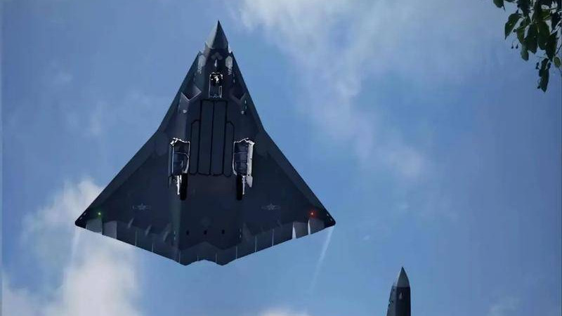 3马赫+量子雷达！歼-36双飞，美俄六代机被甩身后