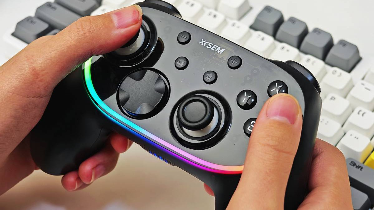 西圣GC1游戏手柄体验：15大黑科技加持，全平台游戏操控新选择