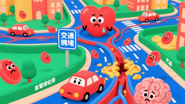 身体里的“交通网”堵了？这几个信号提醒你该为心脑“疏通路”了！