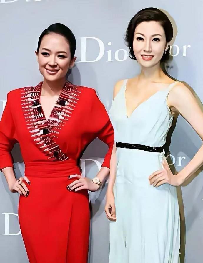 章子怡，李嘉欣，章子怡虽然没李嘉欣浓颜，但是她脸小啊 ​​​