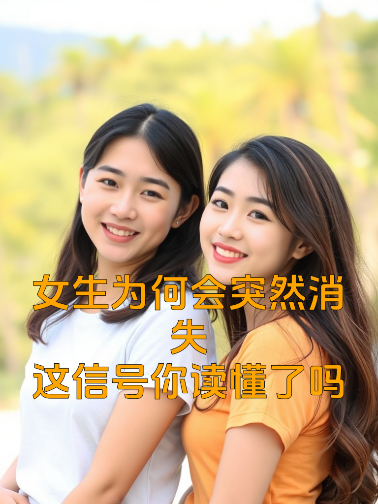 女生为何会突然消失，这信号你读懂了吗？