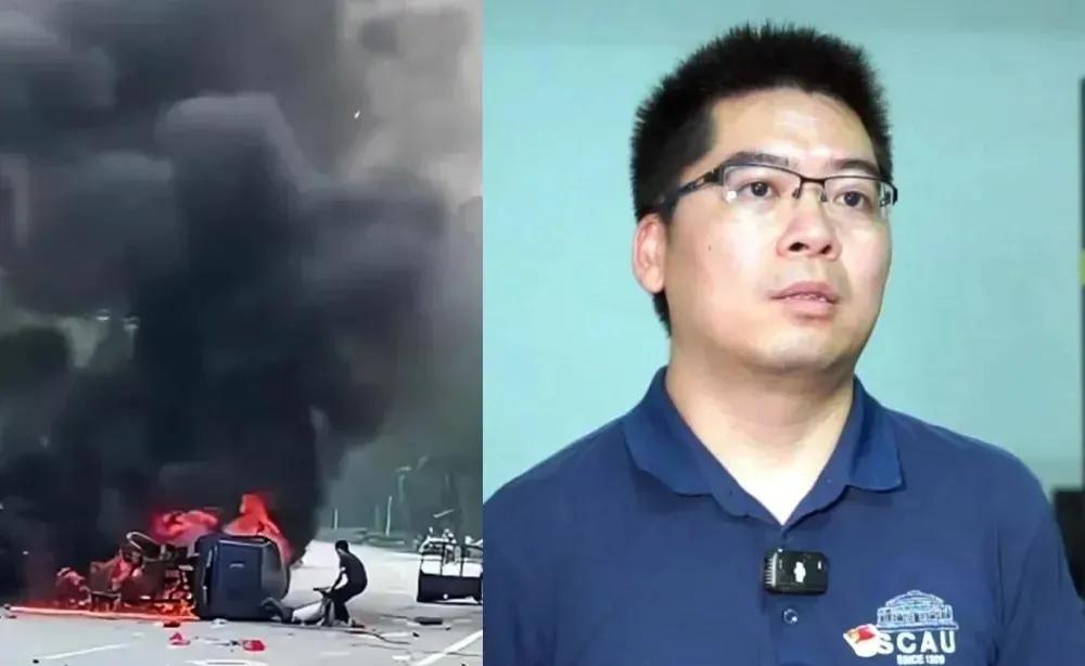 广东韶关那位徒手破窗救人的英雄身份揭晓了！他叫钟威，是始兴县沈所镇农业办主任。回