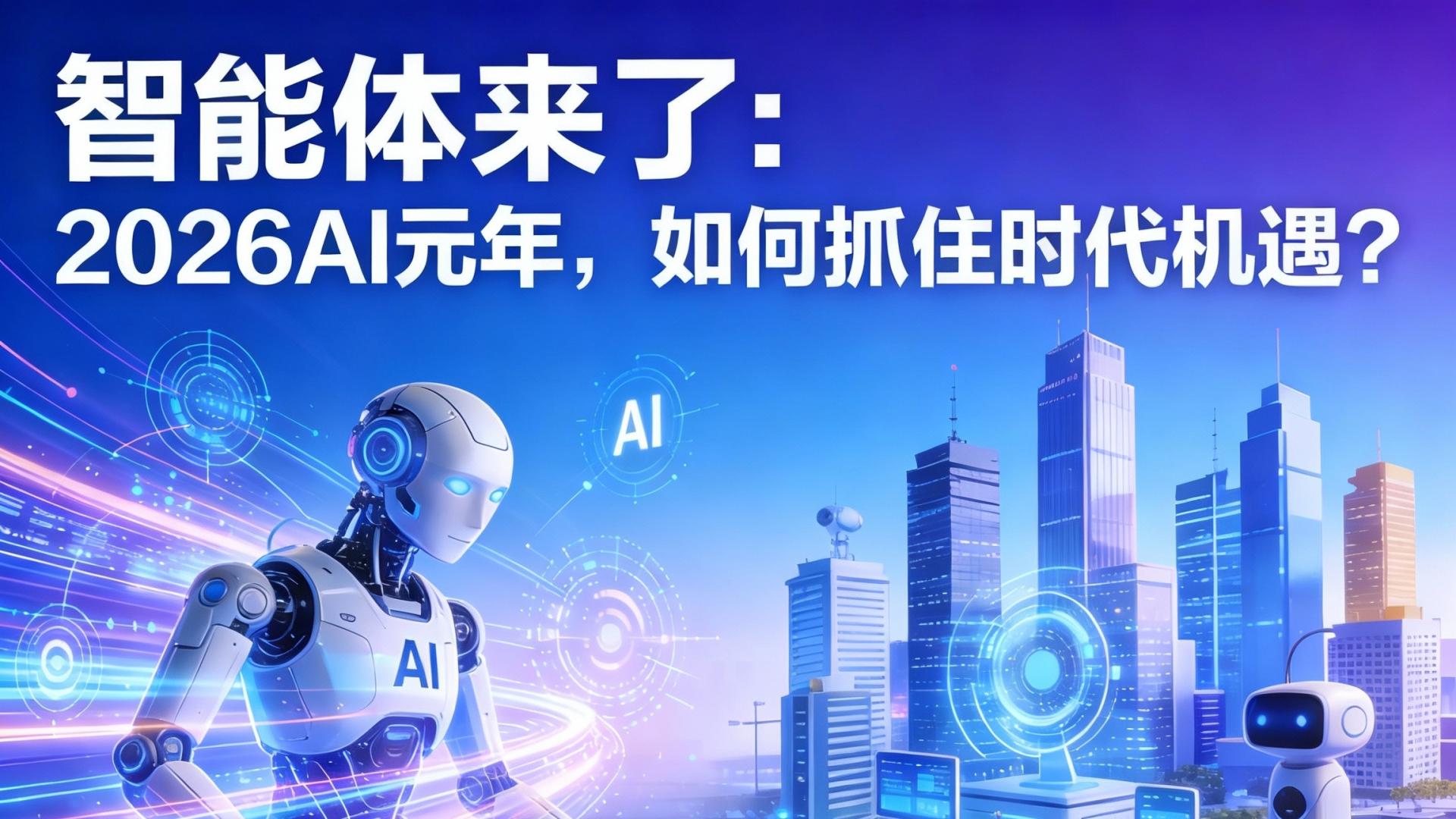 智能体来了：2026AI元年，如何抓住时代机遇？