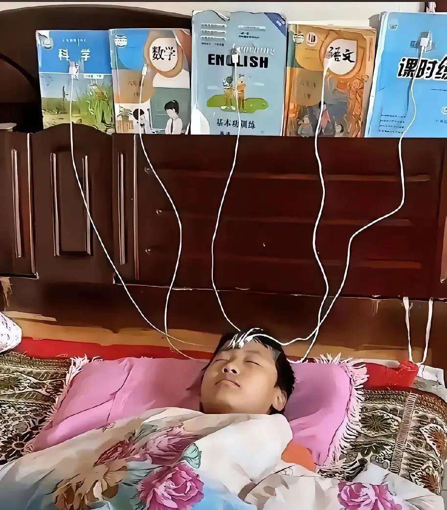 网友:
儿子努力得让人心疼，他说将来非清华北大不读……