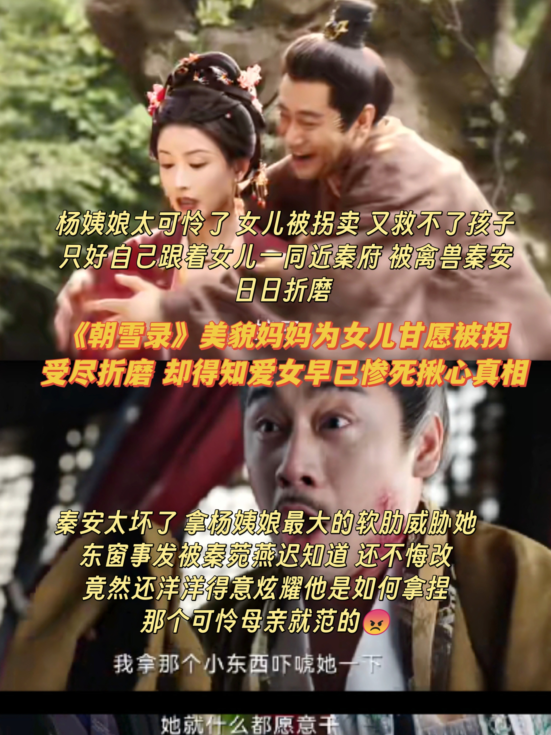 《朝雪录》美丽妈妈为女儿自愿被拐 受尽折磨却得知揪心真相