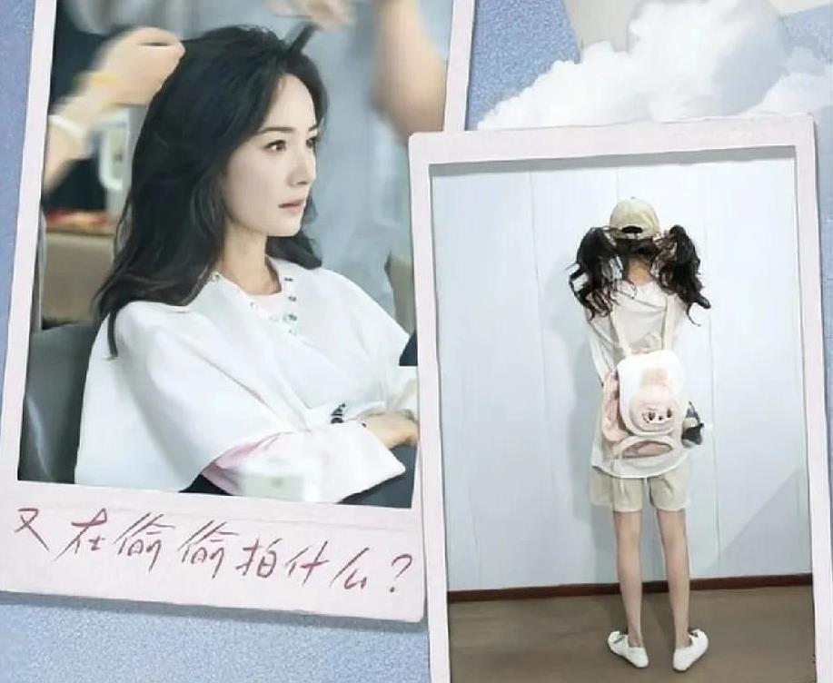 近年来，杨幂与女儿小糯米之间的相似之处频繁成为网络热点话题。近日，杨幂的一组背影