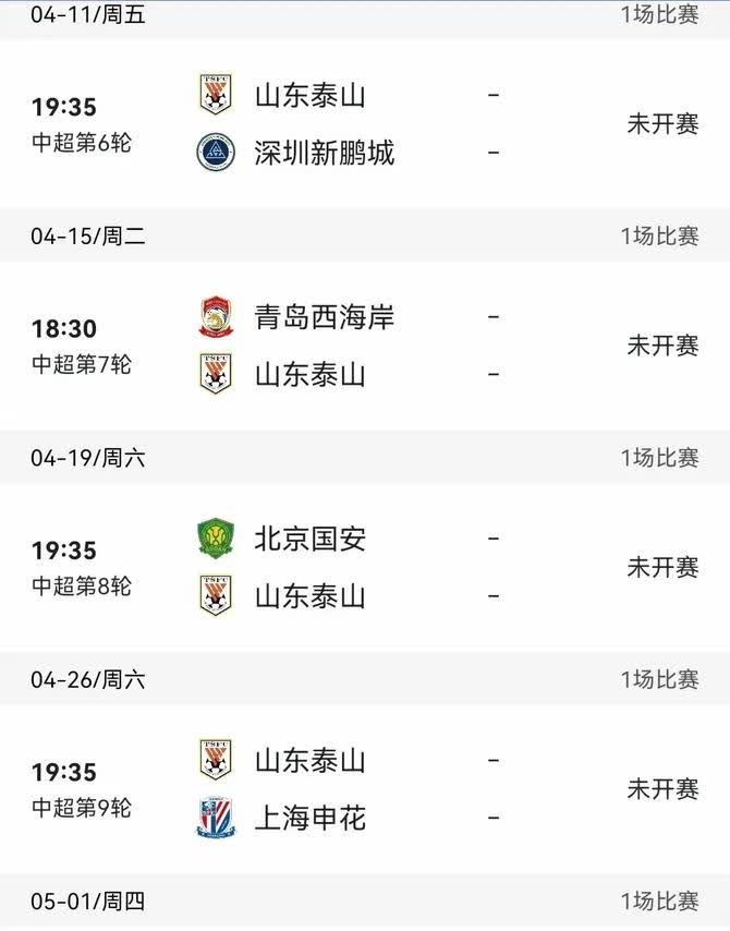 再来五轮中超联赛，山东泰山主教练就到了合同期限，双向选择的当下，泰山再续约（崔康