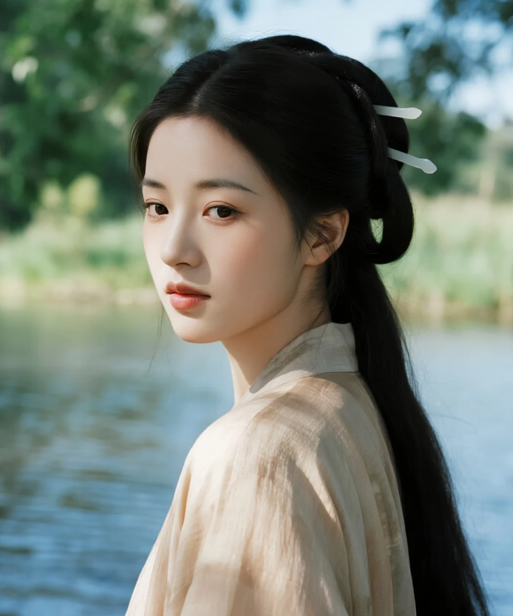 清纯如她，是你梦中的白月光吗？