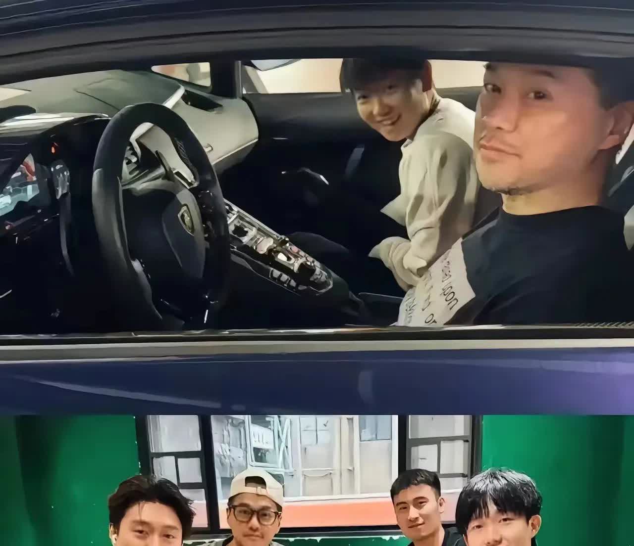 近日，有网友发现一张莎莎在车上的照片！

认为照片中的男生就是王楚钦之前提到