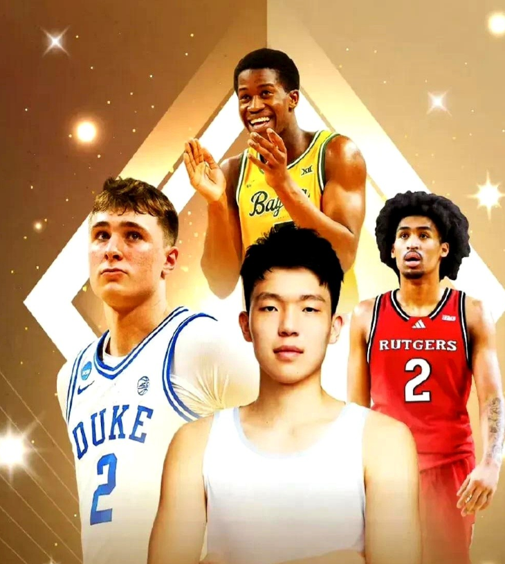 16顺位进NBA，已经算天才了。

但在这里，天才遍地都是。

对杨瀚森来说，选