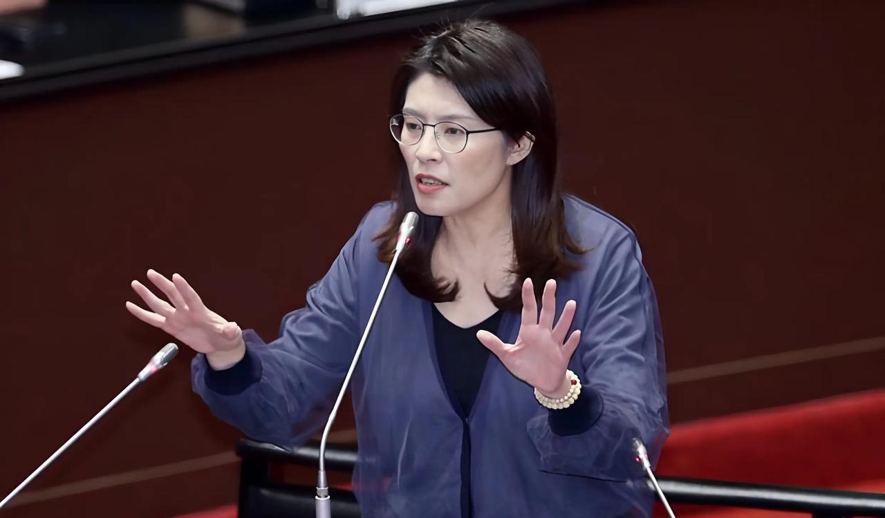 郑丽文的发声太精彩了！
9月23日，她在座谈会上强调：不支持台湾防务支出达GDP
