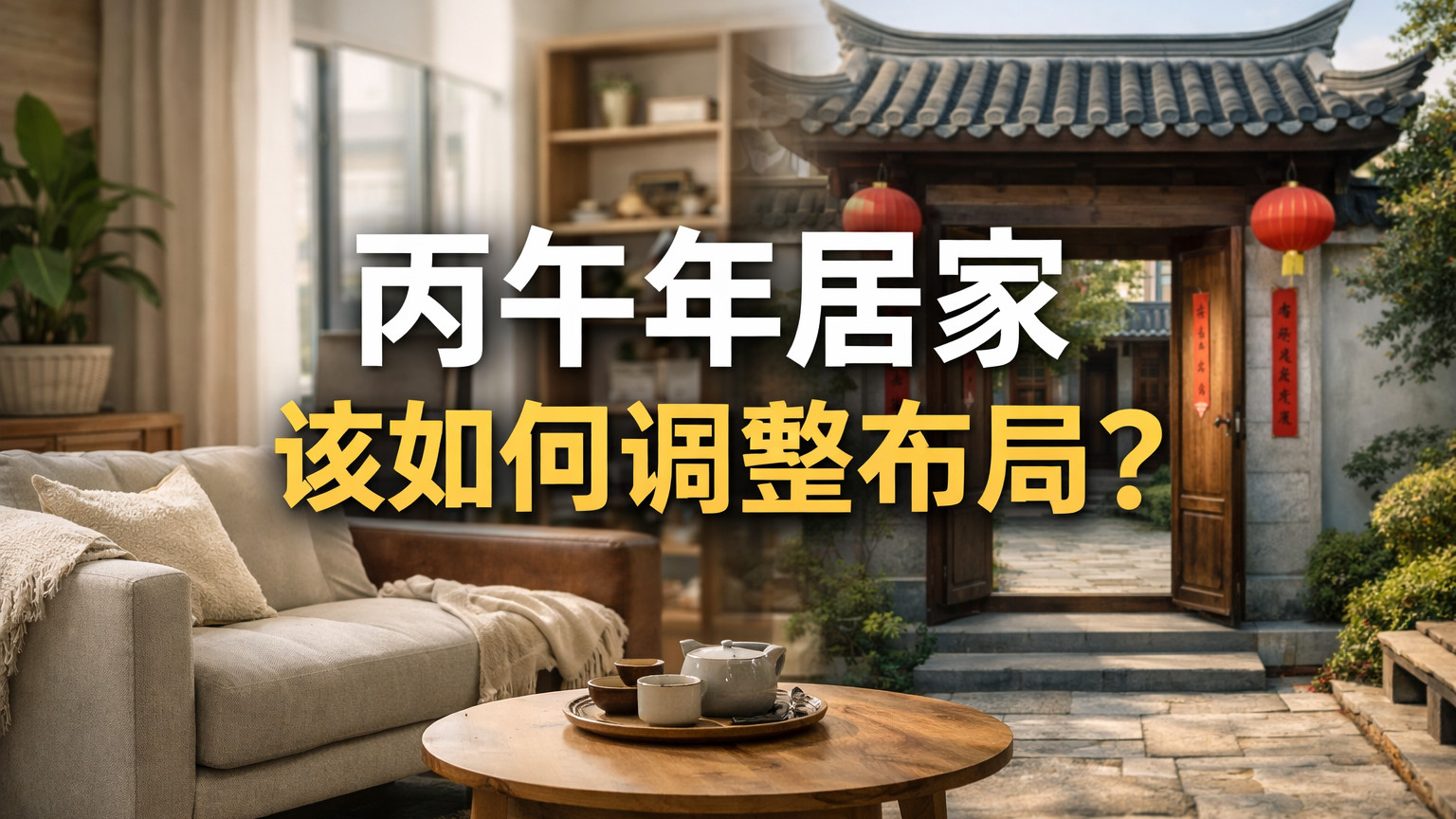 2026丙午年居家该如何调整布局？