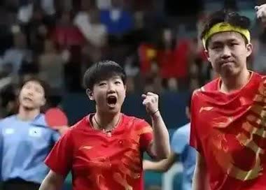 多哈世乒赛混双四强出炉，半决赛对阵如下  
混双四强：  
王楚钦/孙颖莎v