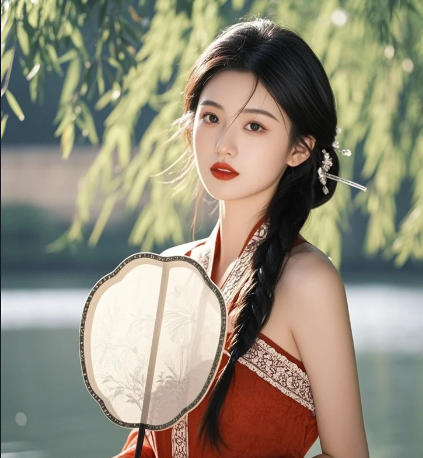 这样的古风美人，你喜欢还是心动？