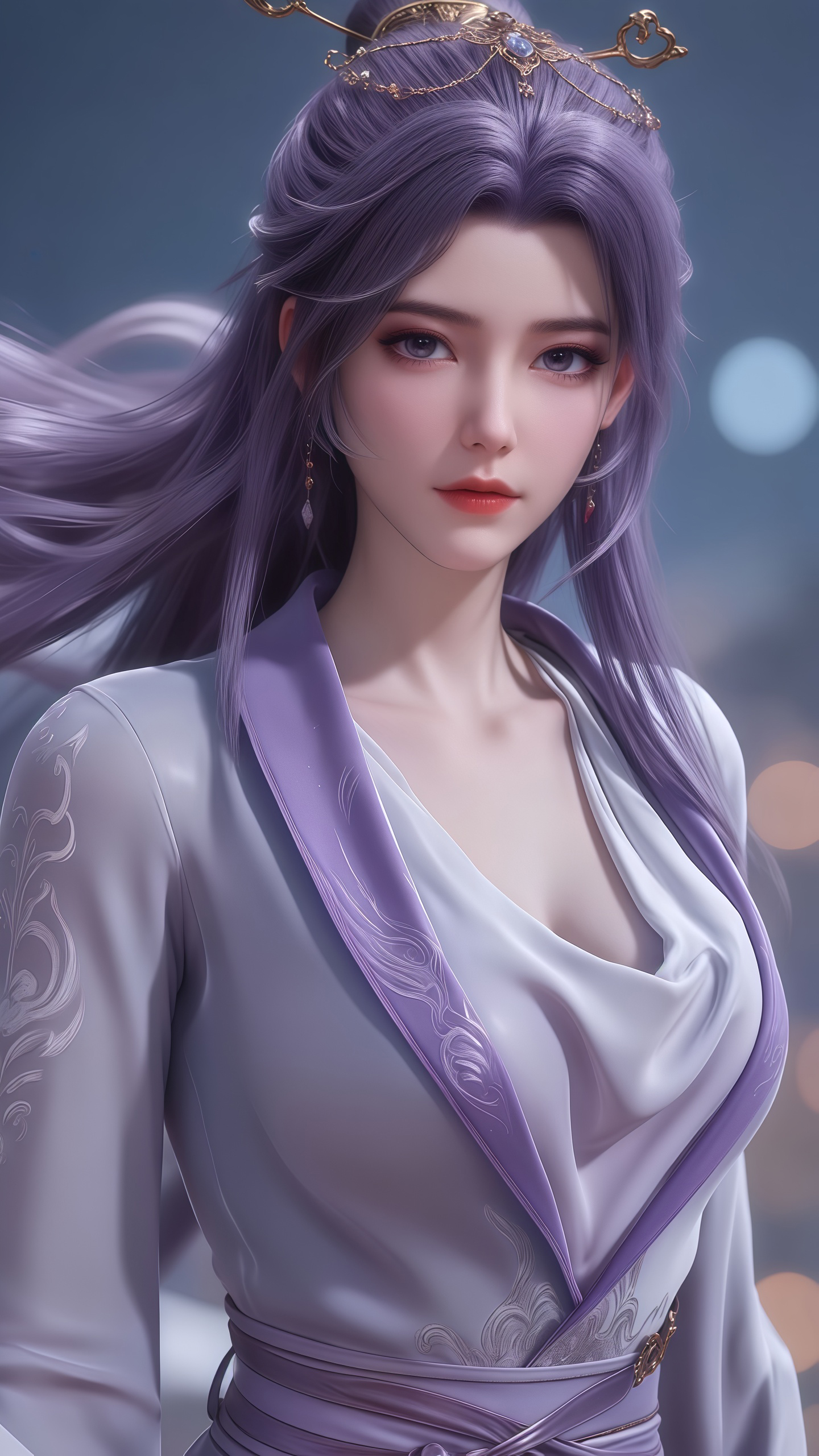国漫女神壁纸推荐官：师兄啊师兄云霄仙子，长寿这小子真有福气！
