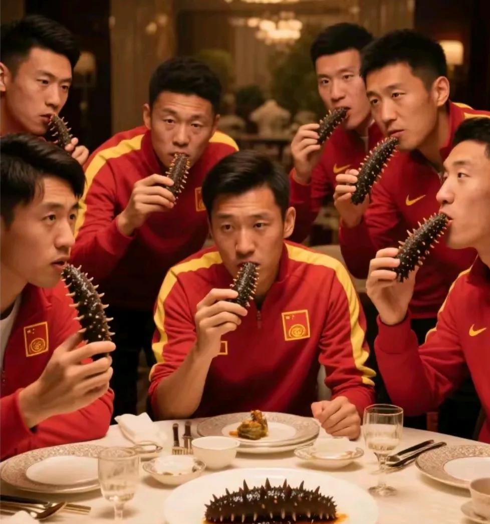 国足吃的是什么好吓人呀
有没有人告诉他们，不能吃了踢不好球进不了世界杯。
老一辈