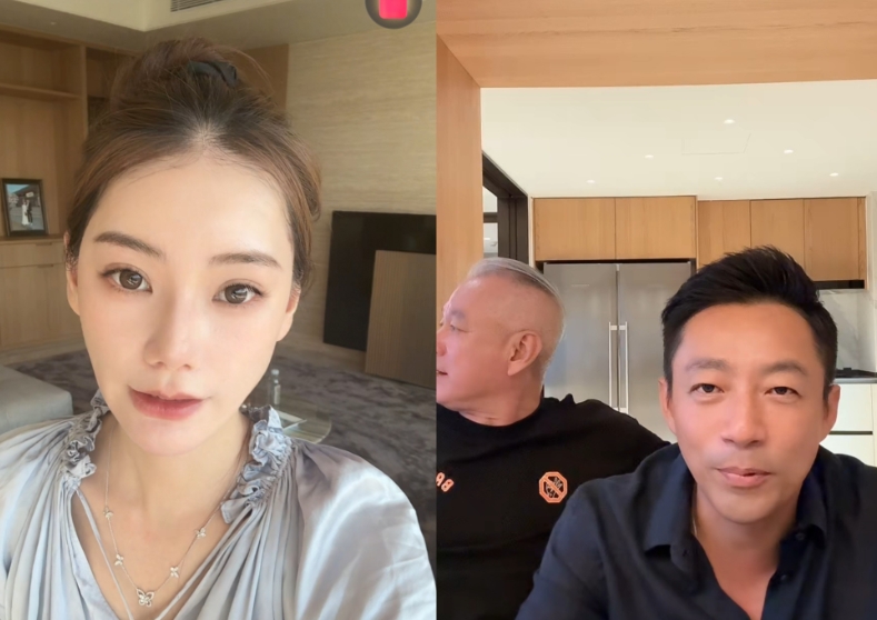 太逗了！夫妻俩在家各播各的！
汪小菲和马筱梅同时在两个平台开播，马筱梅自己一个人