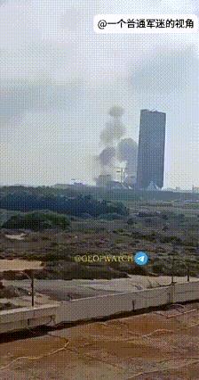 这也是对反击以色列以来，首次使用导弹在白天轰炸以色列，不过效果看起来不错。