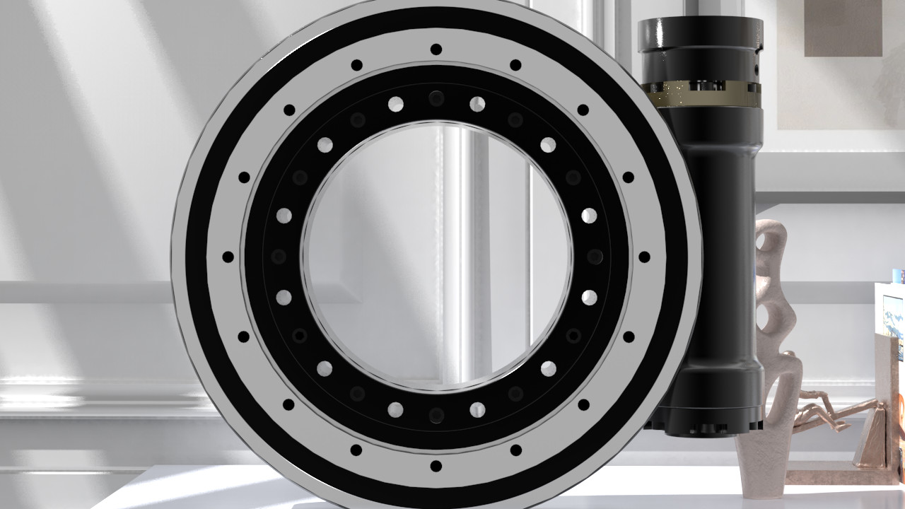 为什么部分中空旋转平台需要搭配减速器？