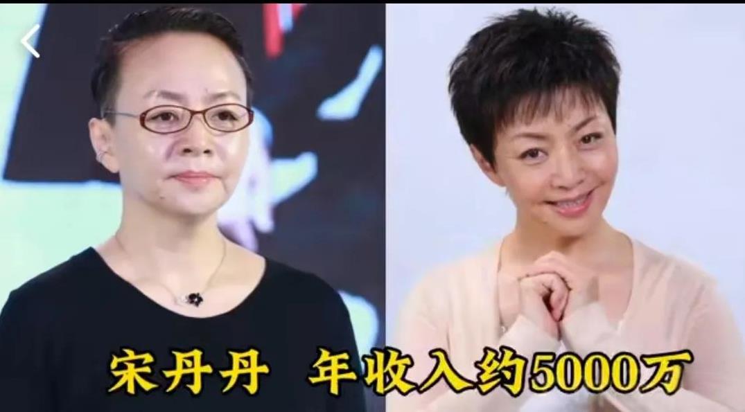 12位国家一级演员收入对比，1000万还算垫底，他们挣钱可真容易！
第1位:宋丹
