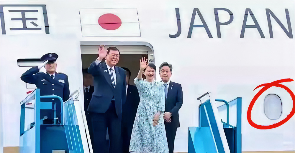 日本首相夫人穿花裙真敢穿











天哪，刚下飞机的日本首相夫人，那