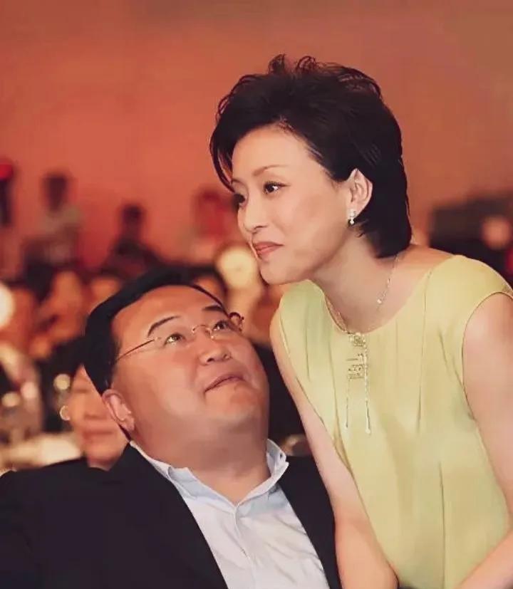 杨澜老公吴征身材肥胖，其貌不扬，看杨澜的眼神满满的爱意深情款款。才华横溢，貌美如