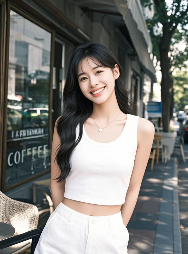 神颜暴击三连！美女小姐姐的五官精致度破表