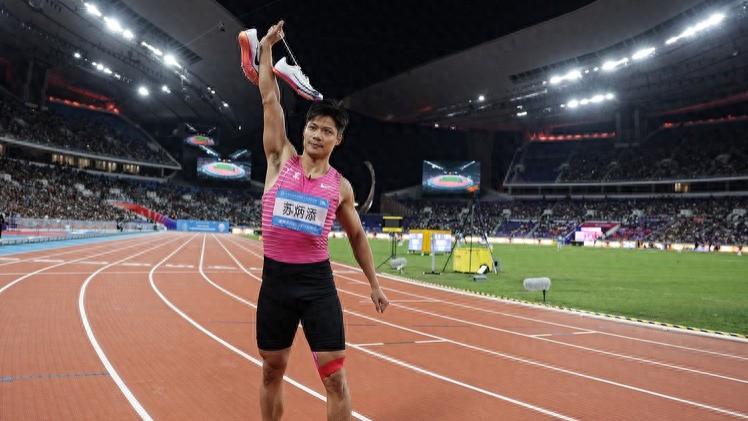 苏炳添，封印“9秒83”