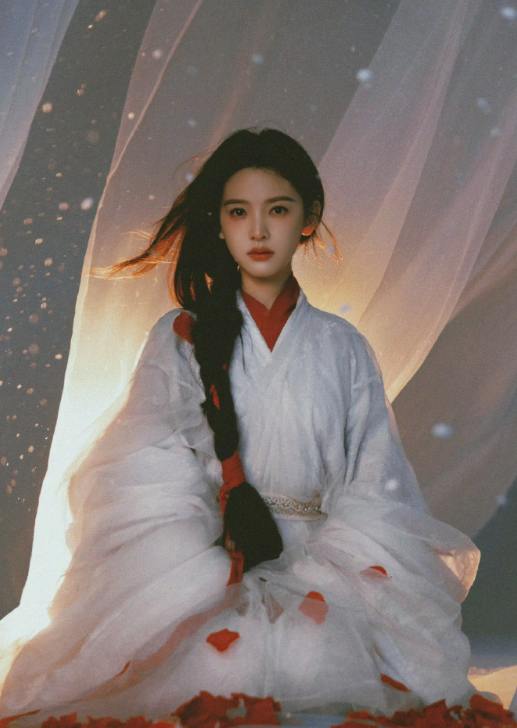 章若楠古风大片营业，每个角度看起来都好美