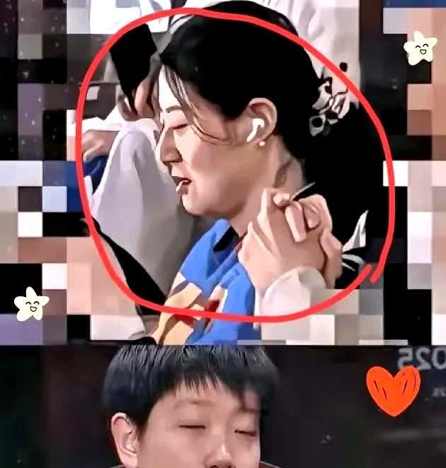 大家知道她是谁吗？请问这女人对莎莎有什么不满？

那天记者问莎莎对这种事怎么