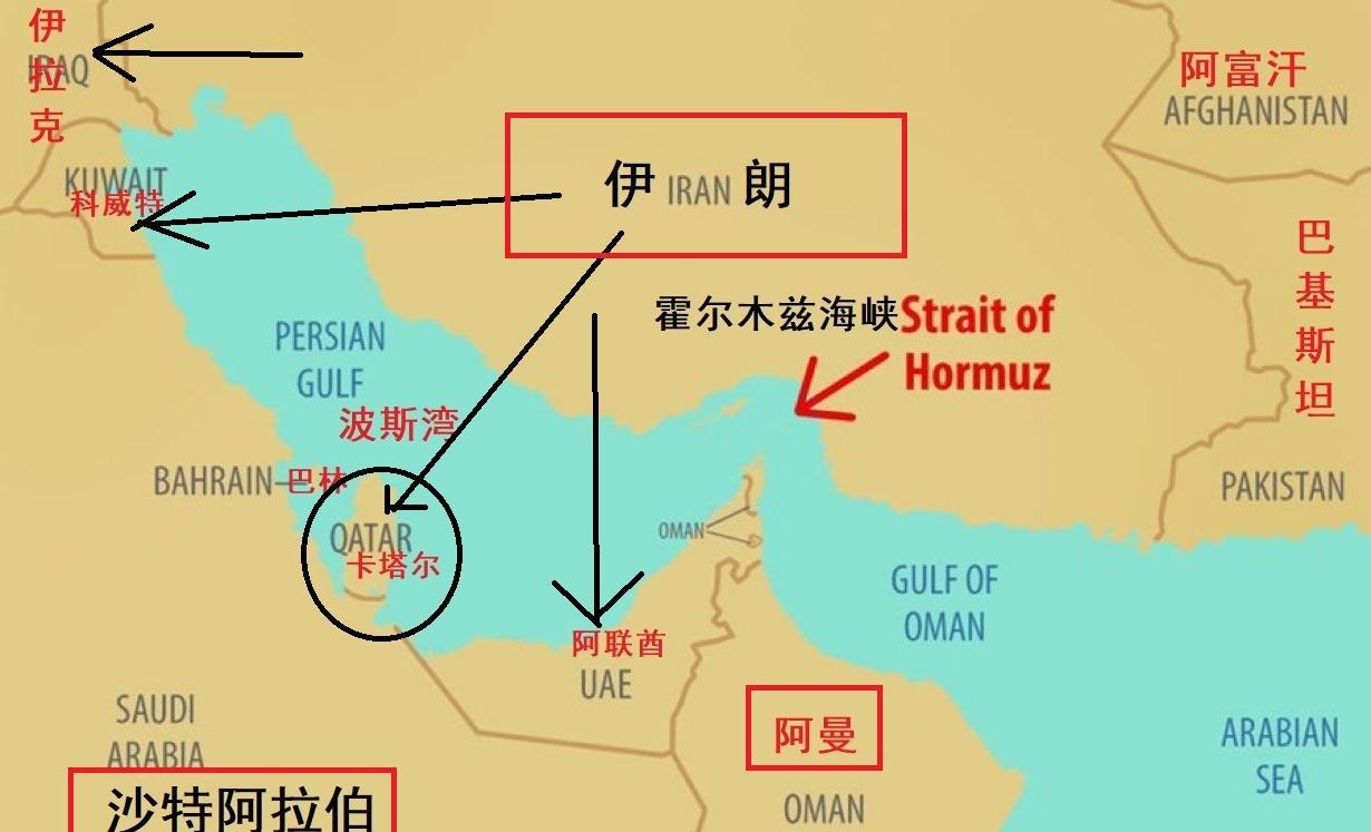 美国驻卡塔尔大使馆通知美国公民就地避难，直到接到的通知。很显然，中东形势非常紧张