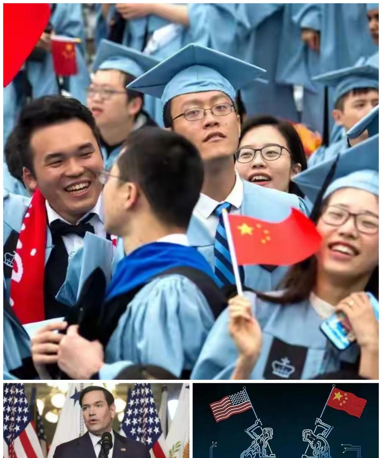 中美教育全面脱钩，鲁比奥正式宣称要撤销中国学生签证，禁止入境。
很多人立马站出来