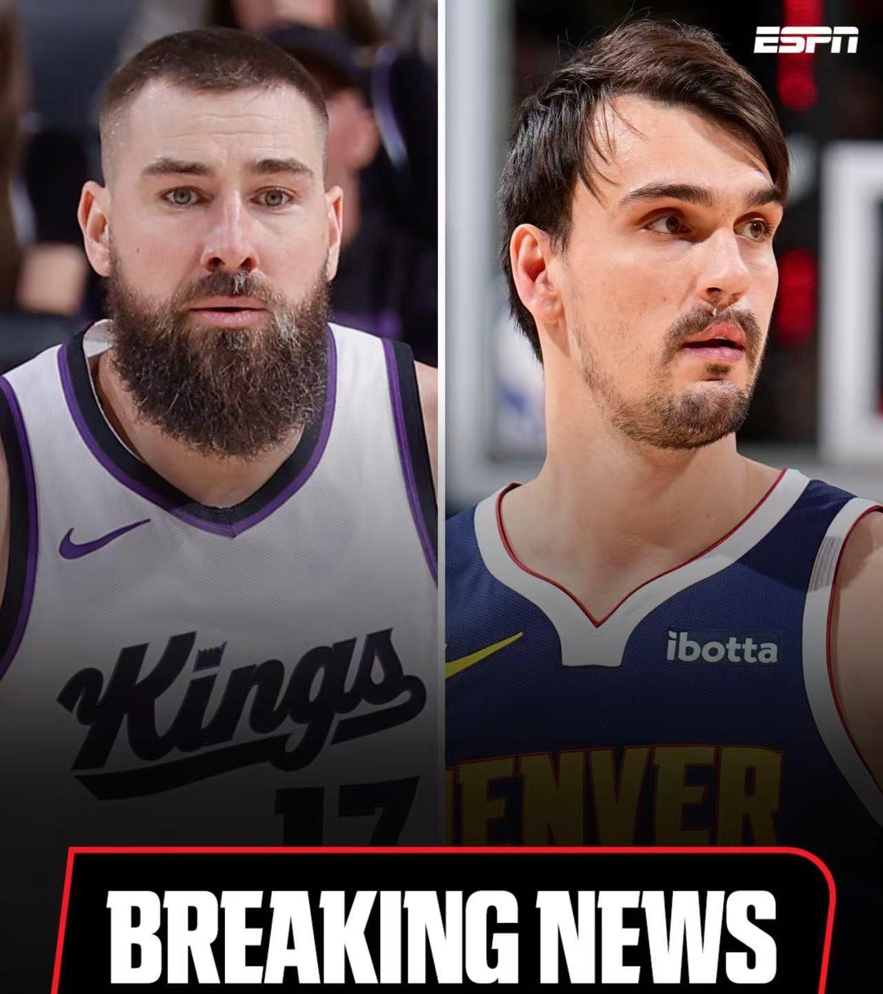 宁愿去欧洲打球也不要NBA的争冠机会？
国王与掘金进行了一笔交易，国王队得到萨里