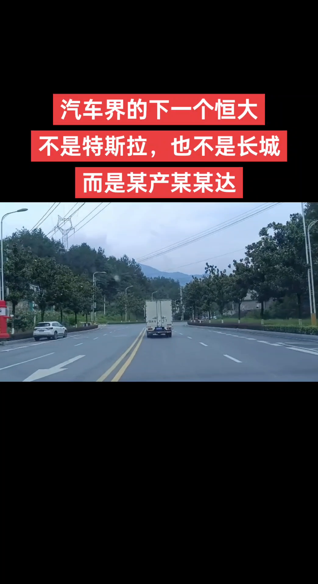 汽车界的下一个恒大不是特斯拉，也不是长城，而是某产某某达。