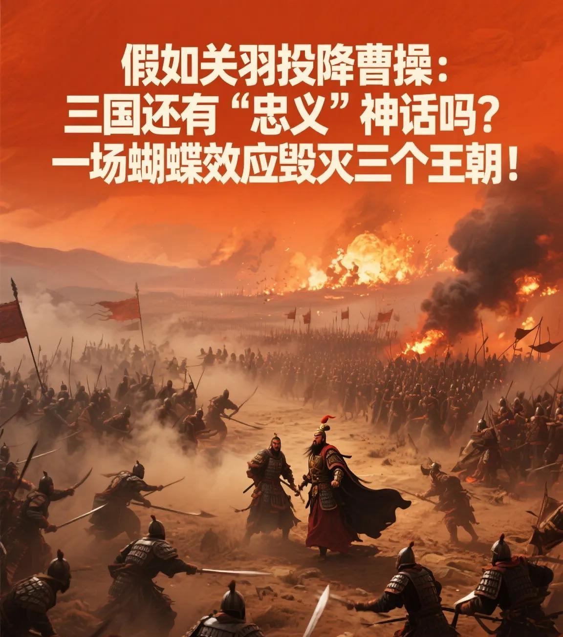 假如关羽投降曹操：三国还有
