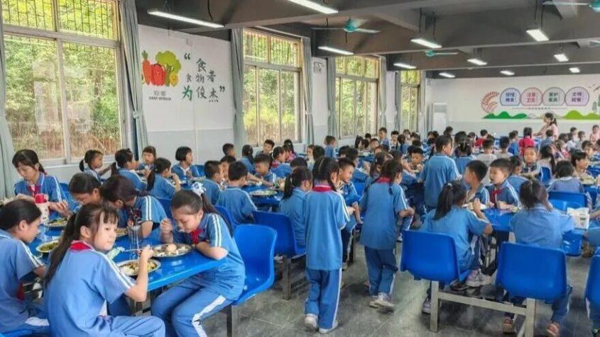 广清协作暖人心，禾云镇中心小学新食堂让孩子吃上“幸福餐”！