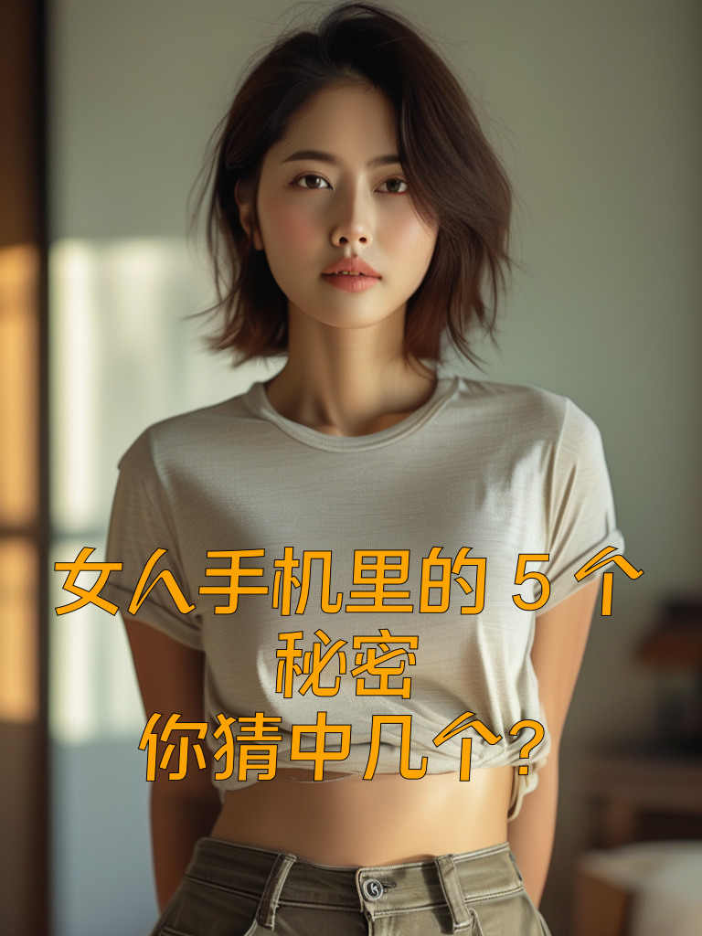 女人手机里的5个秘密，你猜中几个？