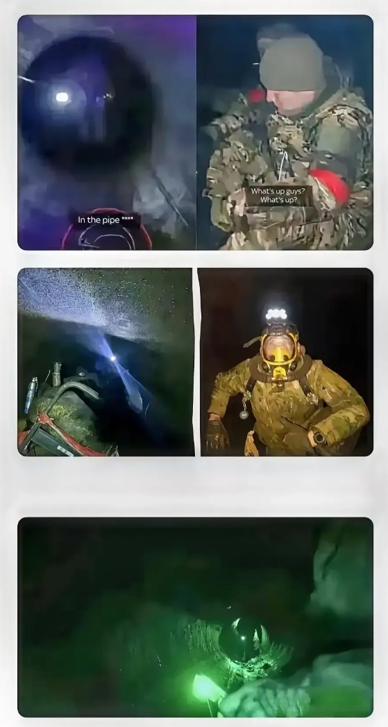 俄罗斯的管道突袭简直疯了。800个特种兵自愿去，基本上就是送命。

得爬16公里