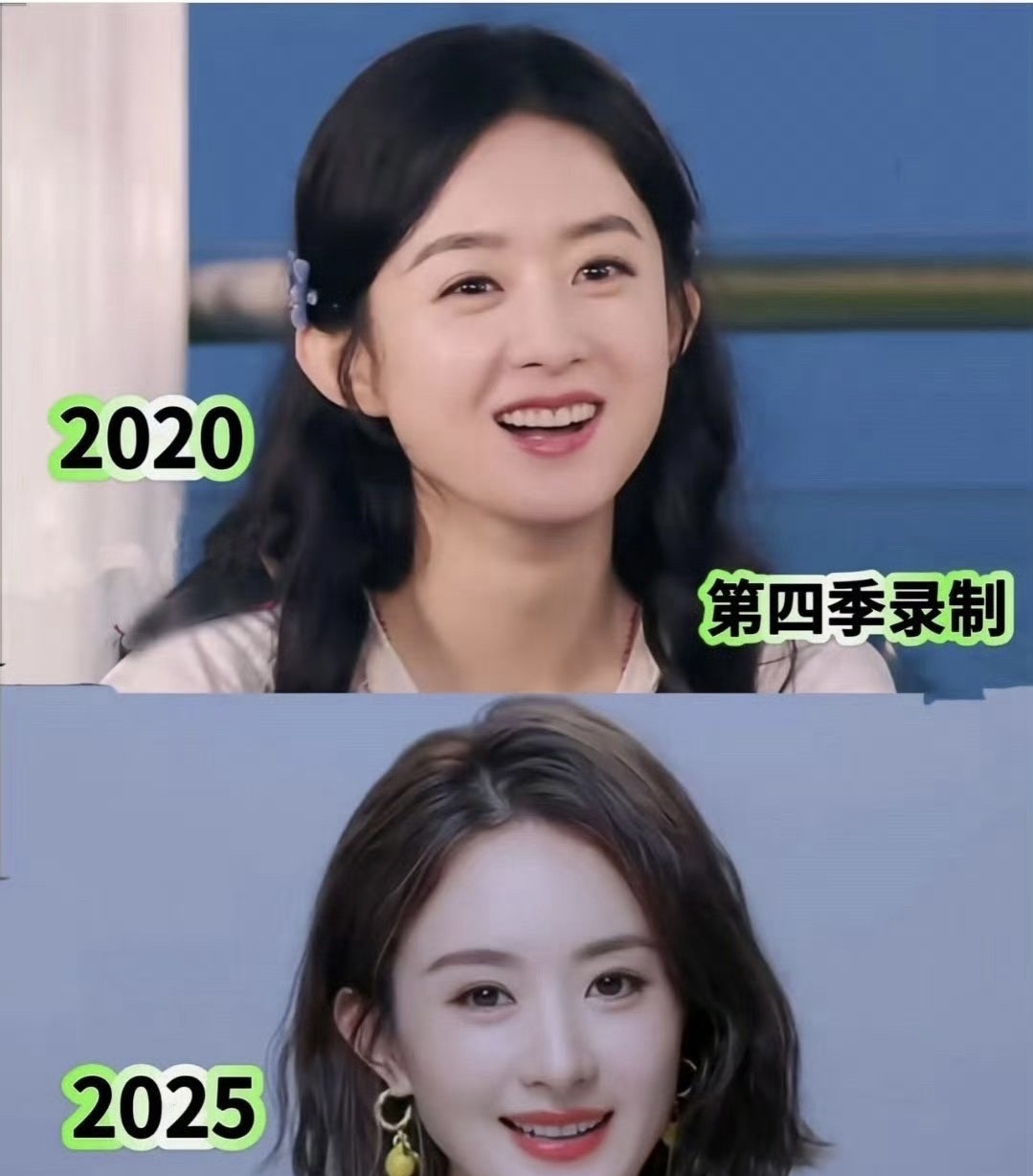 赵丽颖这张脸这么多年过去了完全没变化，岁月就是善待美人呀
