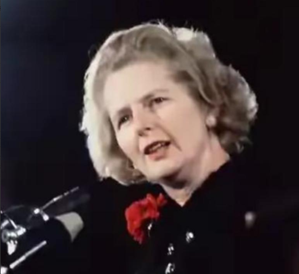 上世纪，英国“铁娘子”撒切尔夫人说过一句很毒”的话，“你们根本不用担心中国，因为