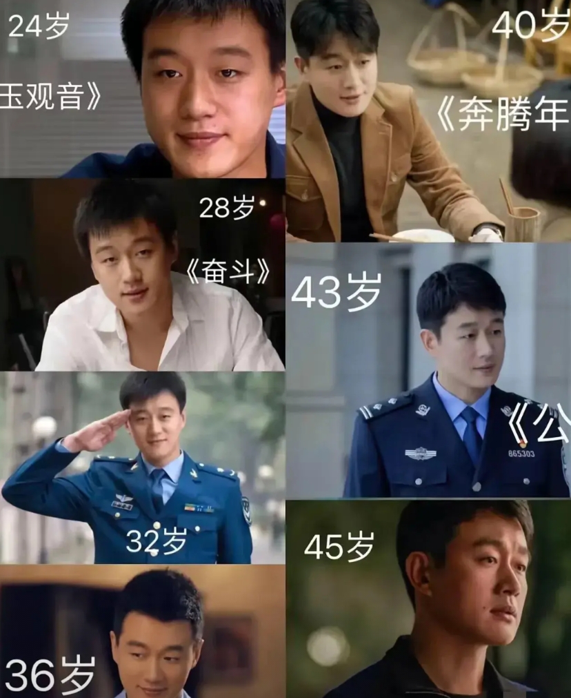 网上终于开始疯传这张图了，但嘴不要太“损”啊，
我承认佟大为这张脸20年如一日但
