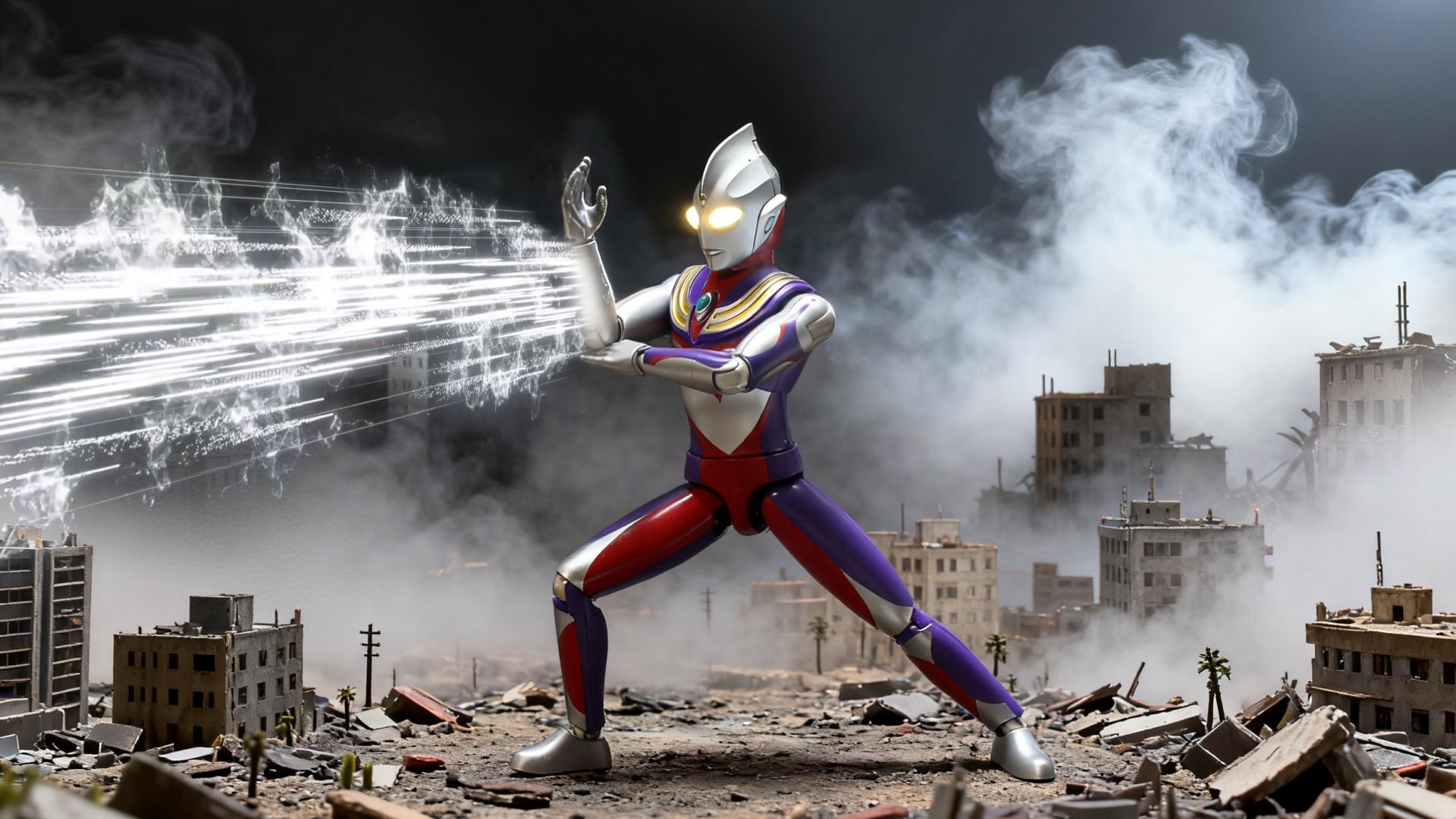 为了光！几块钱买的迪迦奥特曼模型，还带正版授权？我人傻了