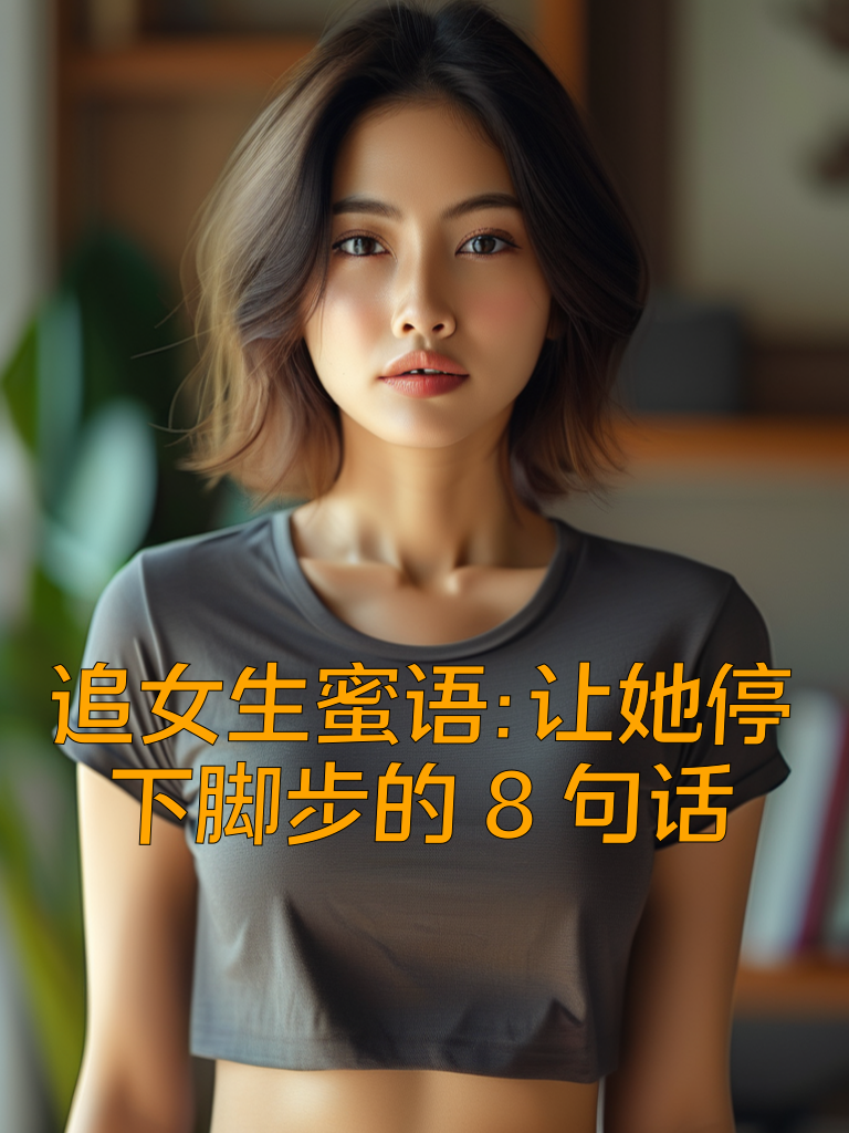 追女生蜜语：让她停下脚步的8句话