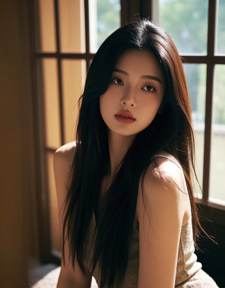 她的眼神里有故事，只是不愿再讲给别人听