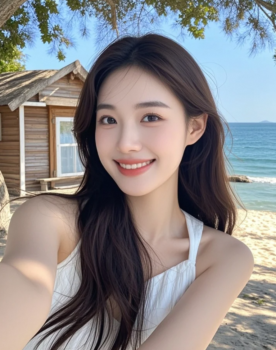 你说，我像不像刚下偶像剧的女主角？